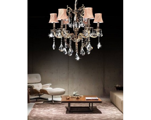 Подвесная люстра Lussinare LDP 9236-6 Lumina Deco Подвесная люстра Lussinare LDP 9236-6 Lumina Deco