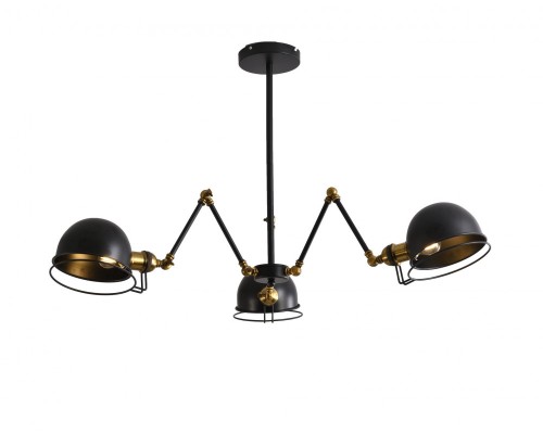 Потолочная люстра Valmonti LDP D015-3 BK Lumina Deco Потолочная люстра Valmonti LDP D015-3 BK Lumina Deco