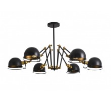 Потолочная люстра Valmonti LDP D015-6 BK Lumina Deco