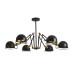 Потолочная люстра Valmonti LDP D015-6 BK Lumina Deco