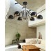 Потолочная люстра Valmonti LDP D015-6 BK Lumina Deco