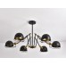 Потолочная люстра Valmonti LDP D015-6 BK Lumina Deco