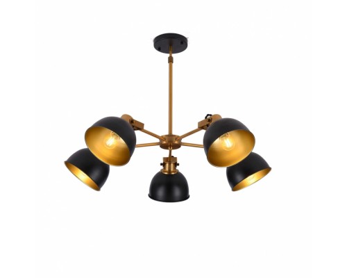 Потолочная люстра Belmonti LDP D017-5 BK Lumina Deco Потолочная люстра Belmonti LDP D017-5 BK Lumina Deco
