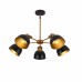 Потолочная люстра Belmonti LDP D017-5 BK Lumina Deco