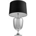 Интерьерная настольная лампа LDT 304 CHR+BK Lumina Deco