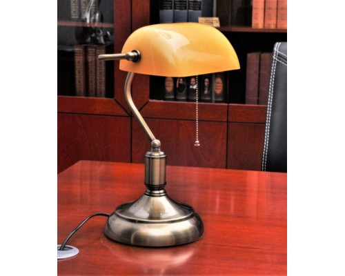 Офисная настольная лампа Banker LDT 305 YL Lumina Deco Офисная настольная лампа Banker LDT 305 YL Lumina Deco