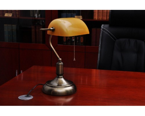 Офисная настольная лампа Banker LDT 305 YL Lumina Deco Офисная настольная лампа Banker LDT 305 YL Lumina Deco