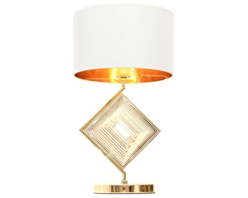 Интерьерная настольная лампа Fabi LDT 5529 F.GD+WT Lumina Deco Интерьерная настольная лампа Fabi LDT 5529 F.GD+WT Lumina Deco