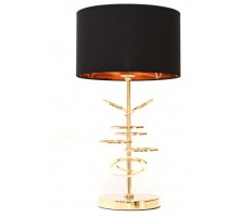 Интерьерная настольная лампа Milari LDT 5530 F.GD+BK Lumina Deco