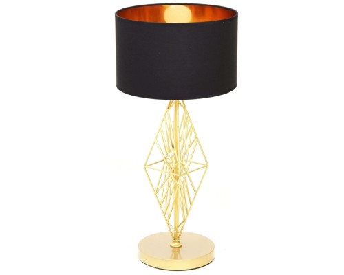 Интерьерная настольная лампа Salvari LDT 5533 GD+BK Lumina Deco Интерьерная настольная лампа Salvari LDT 5533 GD+BK Lumina Deco