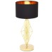 Интерьерная настольная лампа Salvari LDT 5533 GD+BK Lumina Deco