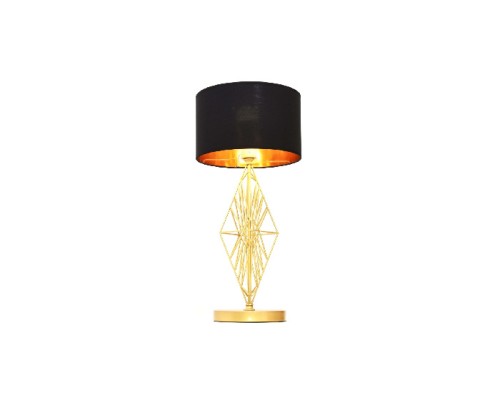 Интерьерная настольная лампа Salvari LDT 5533 GD+BK Lumina Deco Интерьерная настольная лампа Salvari LDT 5533 GD+BK Lumina Deco