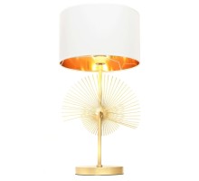 Интерьерная настольная лампа Fonti LDT 5534 GD+WT Lumina Deco