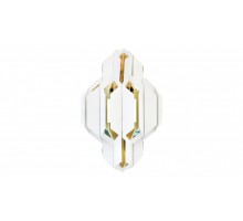 Настенный светильник Piramid  LDW 6021-2 WT+GD Lumina Deco