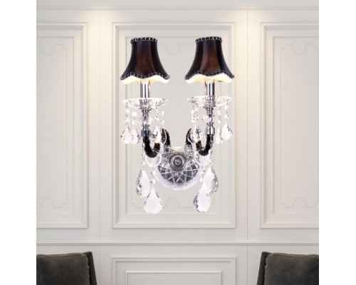 Бра Denica LDW 66249-2 BK Lumina Deco Бра Denica LDW 66249-2 BK Lumina Deco
