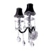 Бра Denica LDW 66249-2 BK Lumina Deco