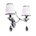 Бра Dominni LDW 9268-2 CHR Lumina Deco