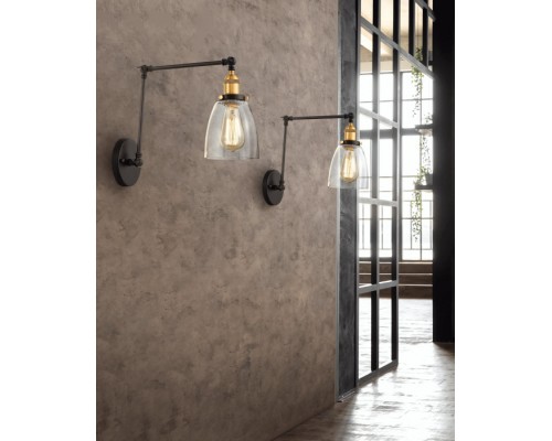 Бра LDW B005-2 BK+PR Lumina Deco Бра LDW B005-2 BK+PR Lumina Deco