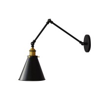 Бра Rubi LDW B007-2 BK Lumina Deco