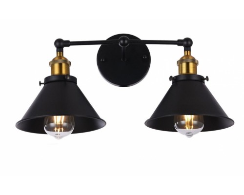 Бра Gubi LDW B018-2 BK Lumina Deco Бра Gubi LDW B018-2 BK Lumina Deco