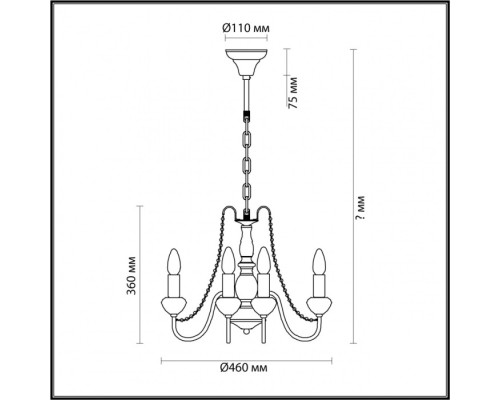 Подвесная люстра Zula 5294/5 Lumion Подвесная люстра Zula 5294/5 Lumion