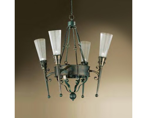 Подвесная люстра Fiaccole 6231/4 V0007 MM Lampadari Подвесная люстра Fiaccole 6231/4 V0007 MM Lampadari