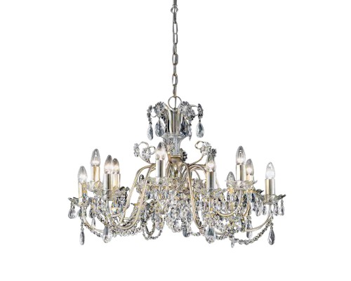 Подвесная люстра Rugiada 6957/12 01 V1669 MM Lampadari Подвесная люстра Rugiada 6957/12 01 V1669 MM Lampadari