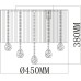 Потолочная люстра Жаклин 465017006 MW-Light