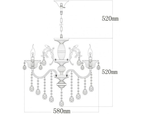 Подвесная люстра Селена 482013105 MW-Light Подвесная люстра Селена 482013105 MW-Light