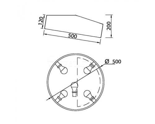 Потолочный светильник Mini 6168 Mantra Потолочный светильник Mini 6168 Mantra