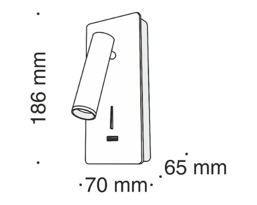 Бра Mirax C041WL-L3B3K Maytoni