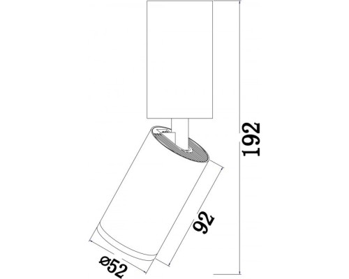 Точечный светильник FOCUS S C051CL-01G Maytoni Точечный светильник FOCUS S C051CL-01G Maytoni