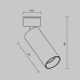 Спот Focus Led C055CL-L12W4K-W-BS Maytoni