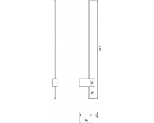 Настенный светильник Pars C070WL-L6GB3K Maytoni Настенный светильник Pars C070WL-L6GB3K Maytoni