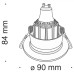 Точечный светильник Barret DL041-01B Maytoni