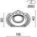 Точечный светильник Dot DL042-01-RD-W Maytoni