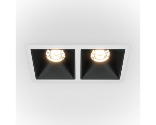 Точечный светильник Alfa LED DL043-02-10W3K-SQ-WB Maytoni Точечный светильник Alfa LED DL043-02-10W3K-SQ-WB Maytoni