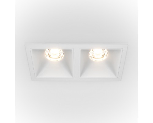 Точечный светильник Alfa LED DL043-02-10W3K-SQ-W Maytoni Точечный светильник Alfa LED DL043-02-10W3K-SQ-W Maytoni