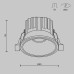 Точечный светильник Round DL058-7W3K-BS Maytoni