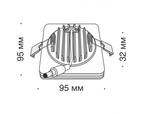 Точечный светильник Phanton DL303-L12W4K Maytoni Точечный светильник Phanton DL303-L12W4K Maytoni