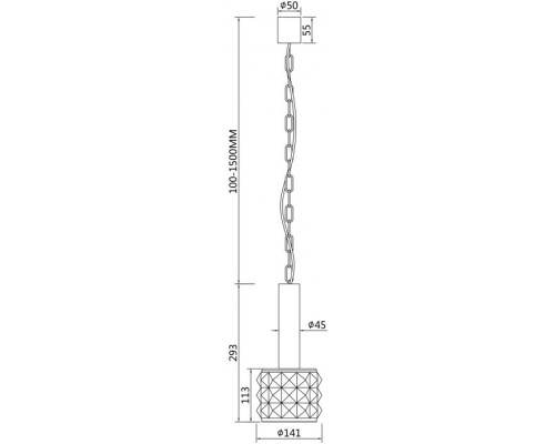 Подвесной светильник Rock Me MOD027PL-01N Maytoni Подвесной светильник Rock Me MOD027PL-01N Maytoni