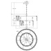 Подвесная люстра Puntes MOD043PL-12CH Maytoni