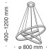 Подвесной светильник Rim MOD058PL-L100BS4K Maytoni