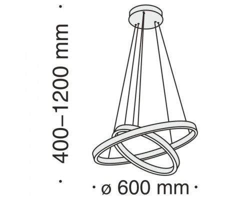 Подвесной светильник Rim MOD058PL-L55B4K Maytoni Подвесной светильник Rim MOD058PL-L55B4K Maytoni