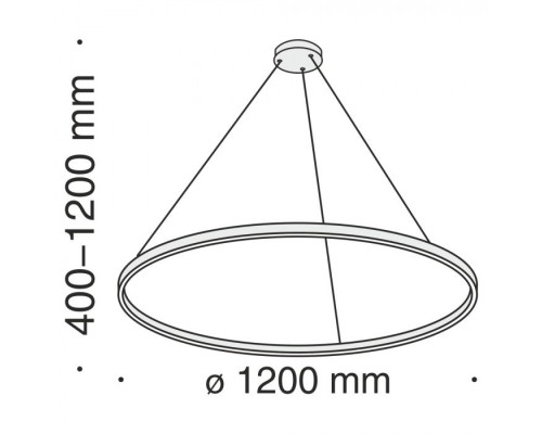 Подвесной светильник Rim MOD058PL-L65BS4K Maytoni Подвесной светильник Rim MOD058PL-L65BS4K Maytoni