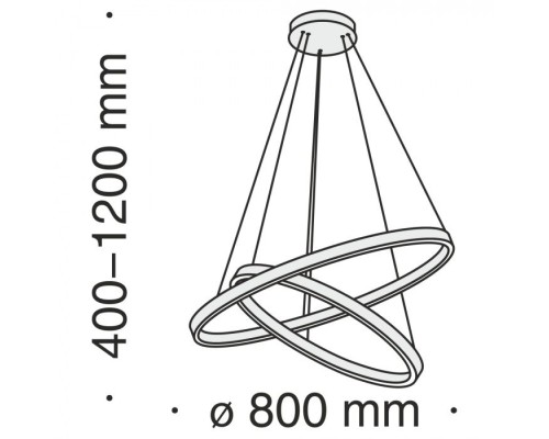 Подвесной светильник Rim MOD058PL-L74W4K Maytoni Подвесной светильник Rim MOD058PL-L74W4K Maytoni