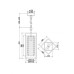 Подвесной светильник Tening MOD060PL-01G Maytoni
