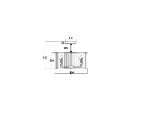 Потолочная люстра Solar MOD087CL-04G Maytoni Потолочная люстра Solar MOD087CL-04G Maytoni