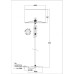 Торшер Alloro MOD088FL-01BS Maytoni