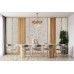 Подвесная люстра Linn MOD091PL-07G Maytoni